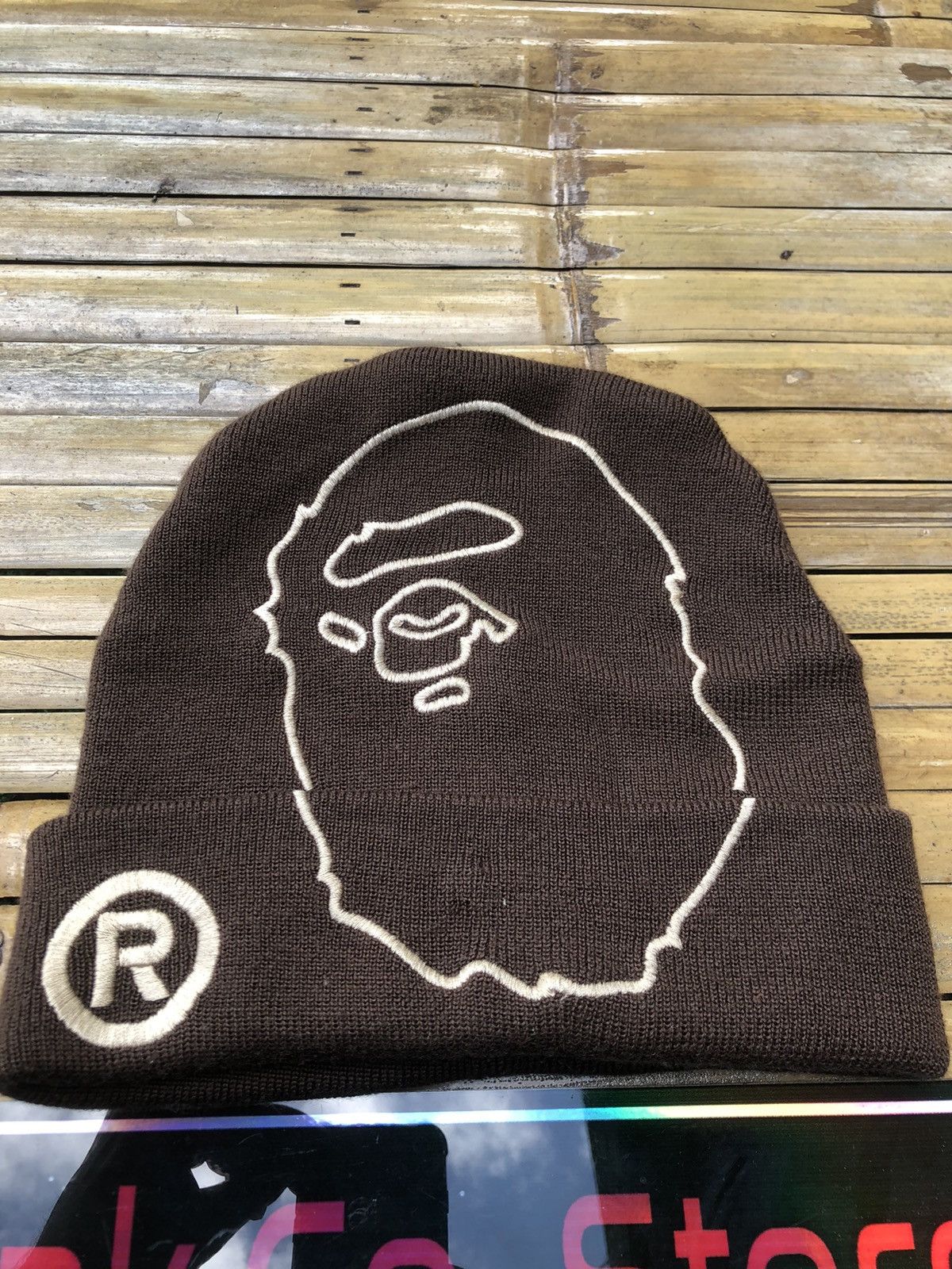 Bape Ape Head Knit Cap (C005) Size ONE SIZE - 2 Thumbnail