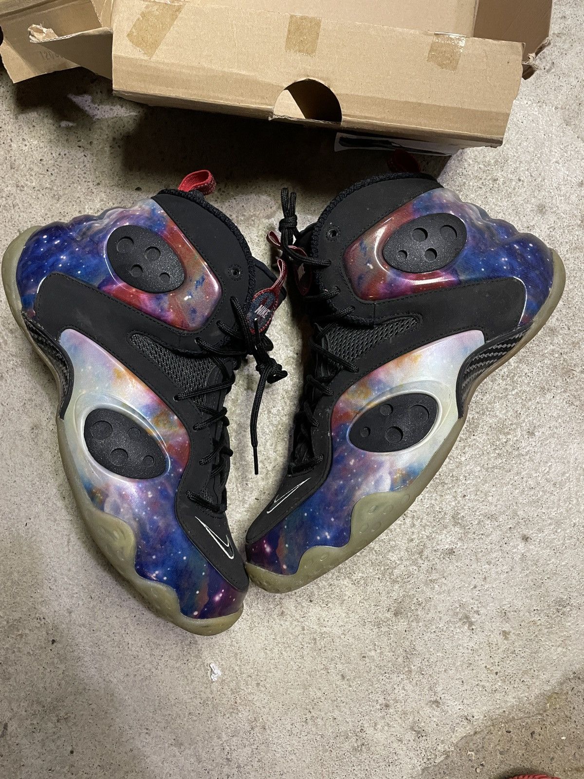 Nike Zoom Rookie Prm Galaxy Black Pod 2012 Size US 11 / EU 44 - 7 Thumbnail