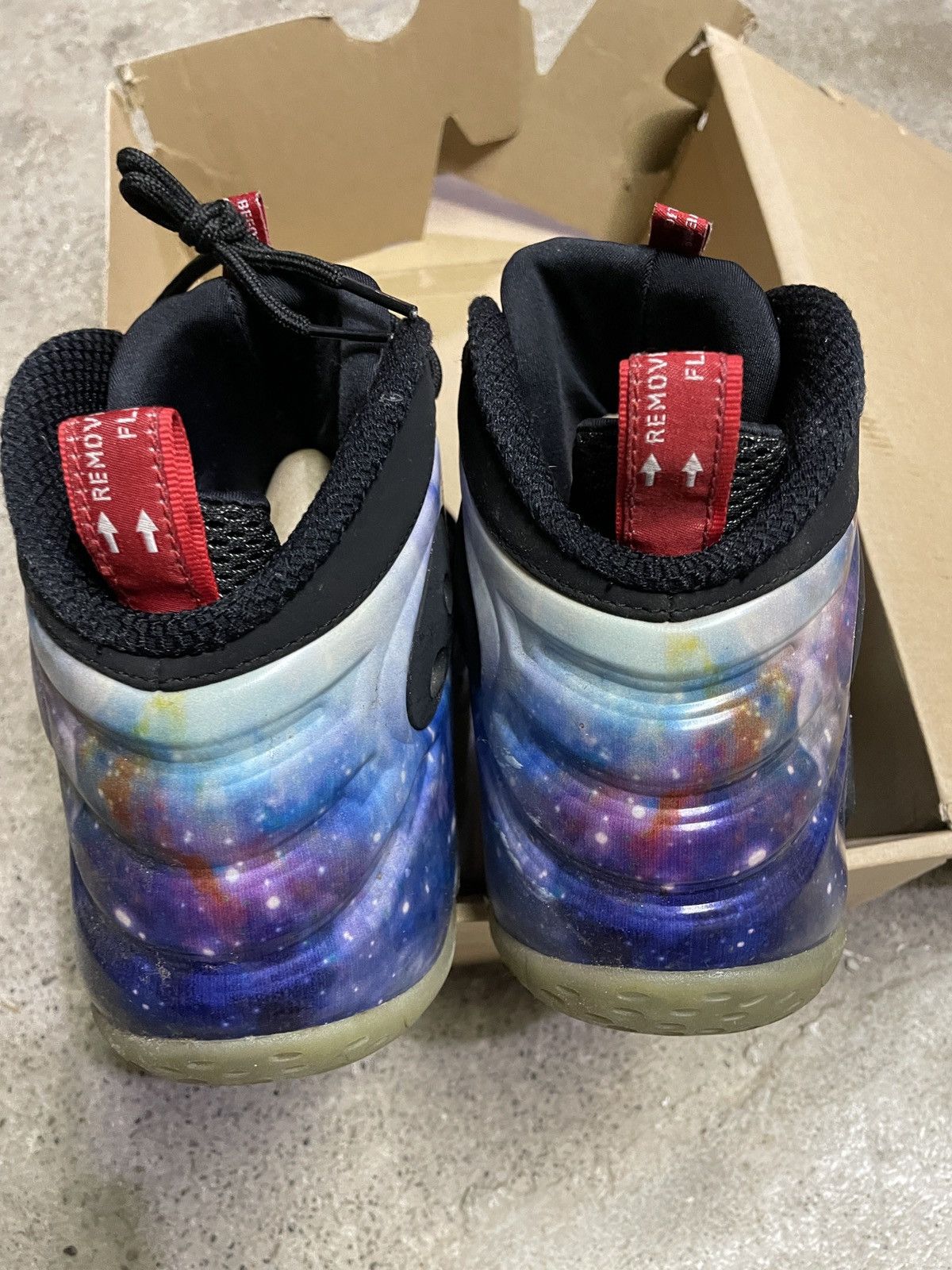 Nike Zoom Rookie Prm Galaxy Black Pod 2012 Size US 11 / EU 44 - 10 Thumbnail