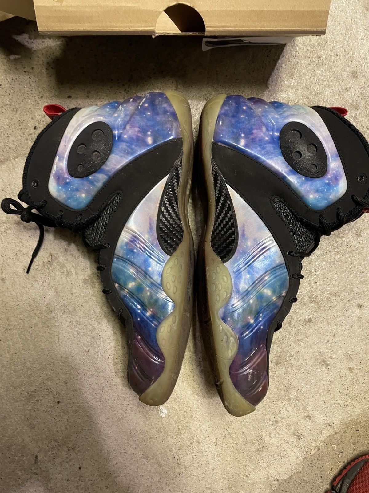 Nike Zoom Rookie Prm Galaxy Black Pod 2012 Size US 11 / EU 44 - 8 Thumbnail