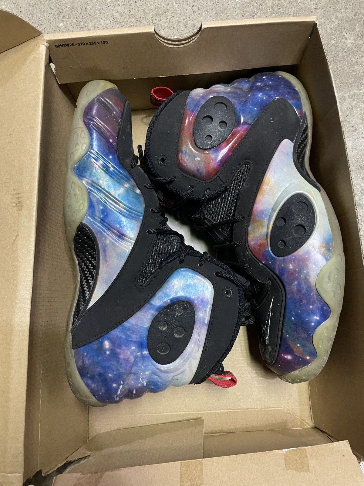 Nike Zoom Rookie Prm Galaxy Black Pod 2012 Size US 11 / EU 44 - 3 Thumbnail