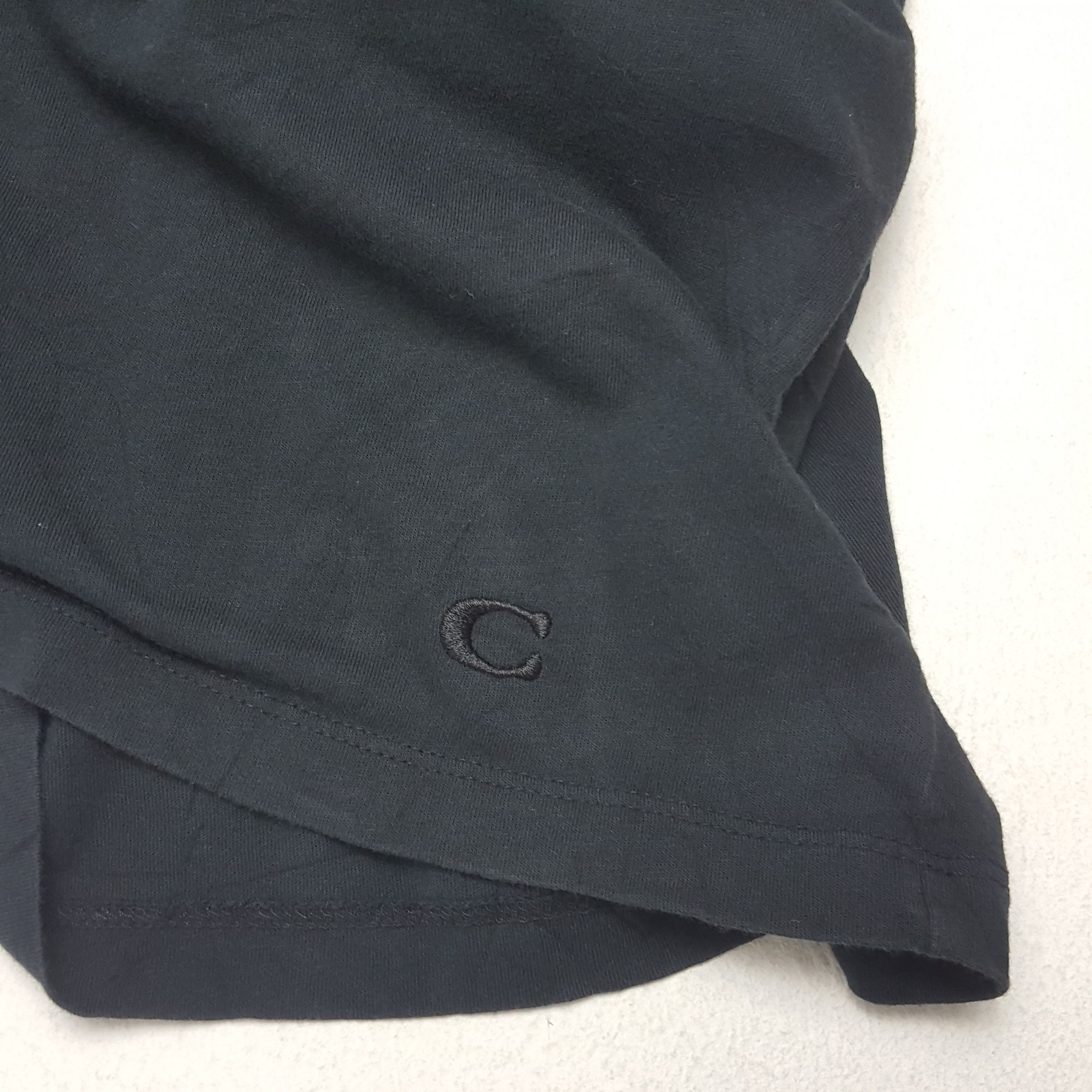 Coach × Vintage Vintage COACH Monogram Pocket Design T-Shirt Size US L / EU 52-54 / 3 - 4 Thumbnail
