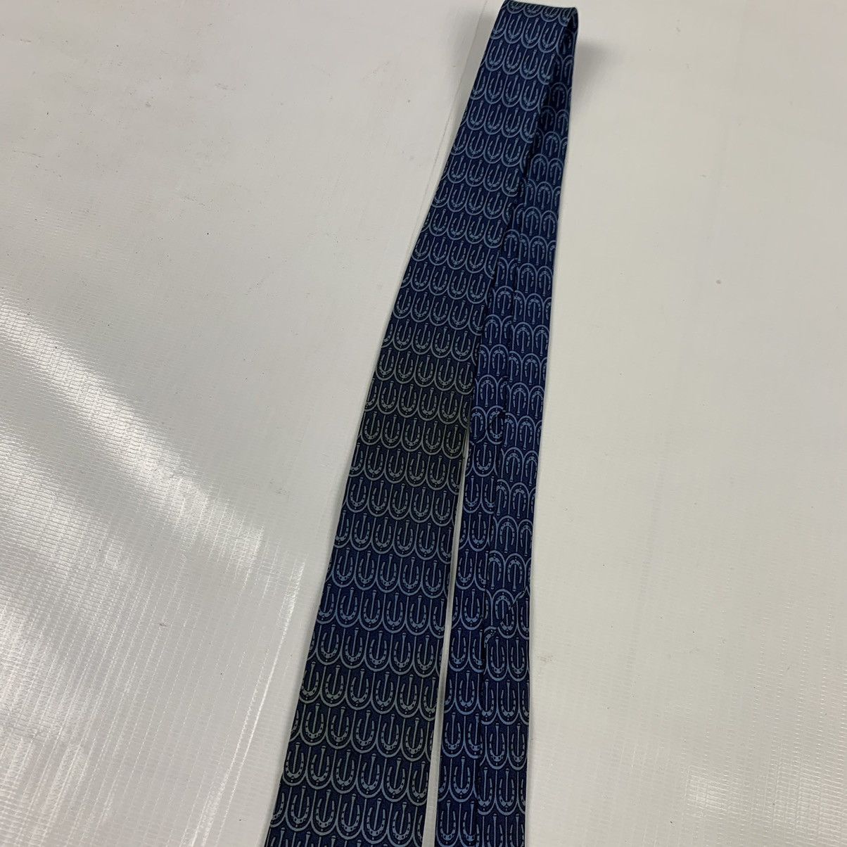Hermes Hermes Paris Silk Tie Size ONE SIZE - 6 Thumbnail