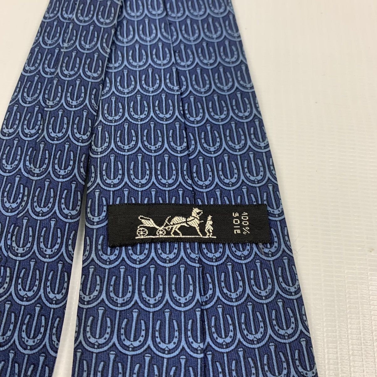 Hermes Hermes Paris Silk Tie Size ONE SIZE - 4 Thumbnail