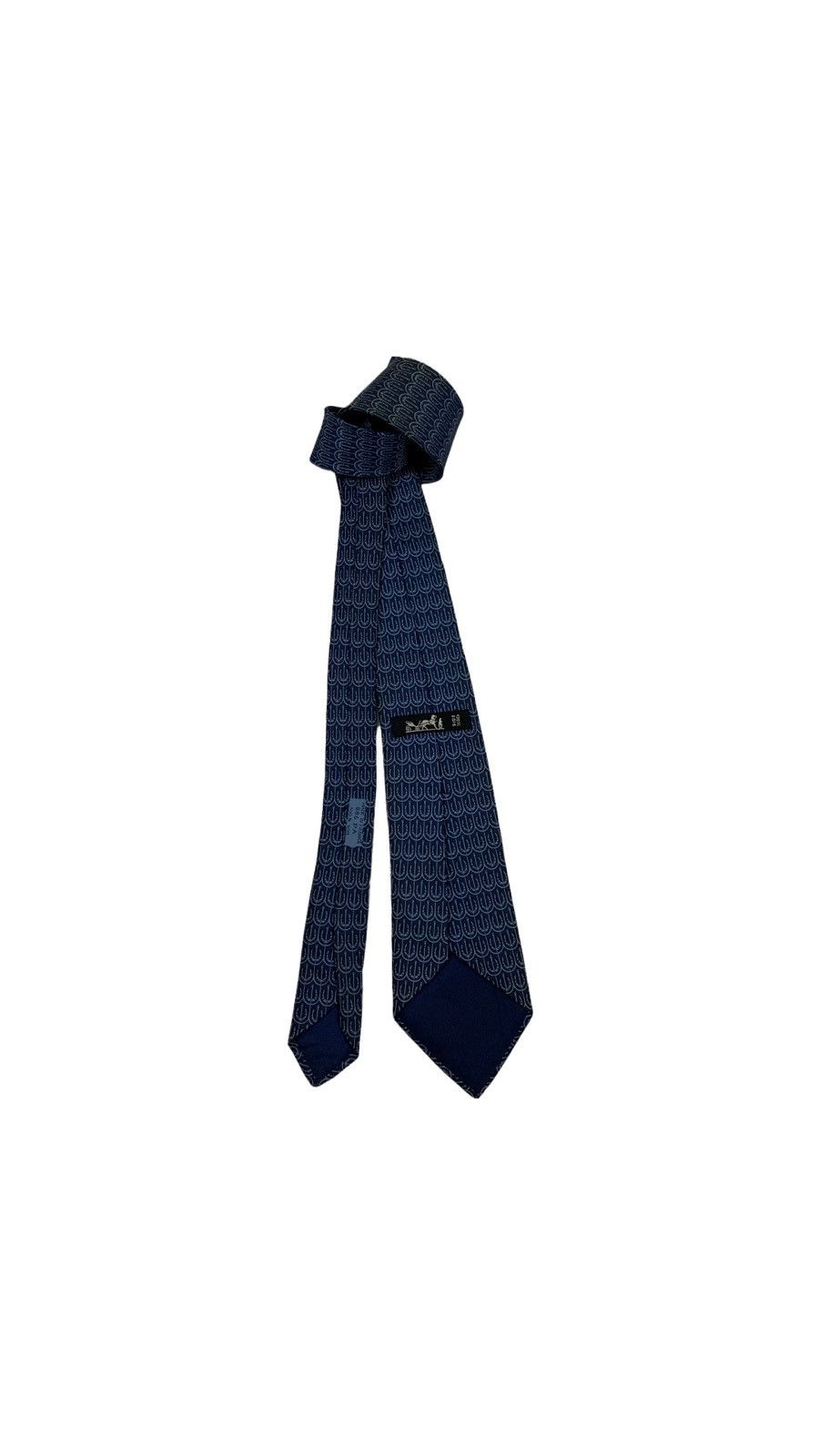 Hermes Hermes Paris Silk Tie Size ONE SIZE - 3 Thumbnail