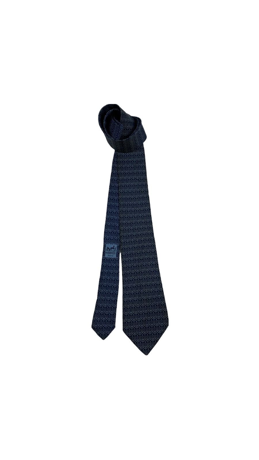 Hermes Hermes Paris Silk Tie Size ONE SIZE - 1 Thumbnail