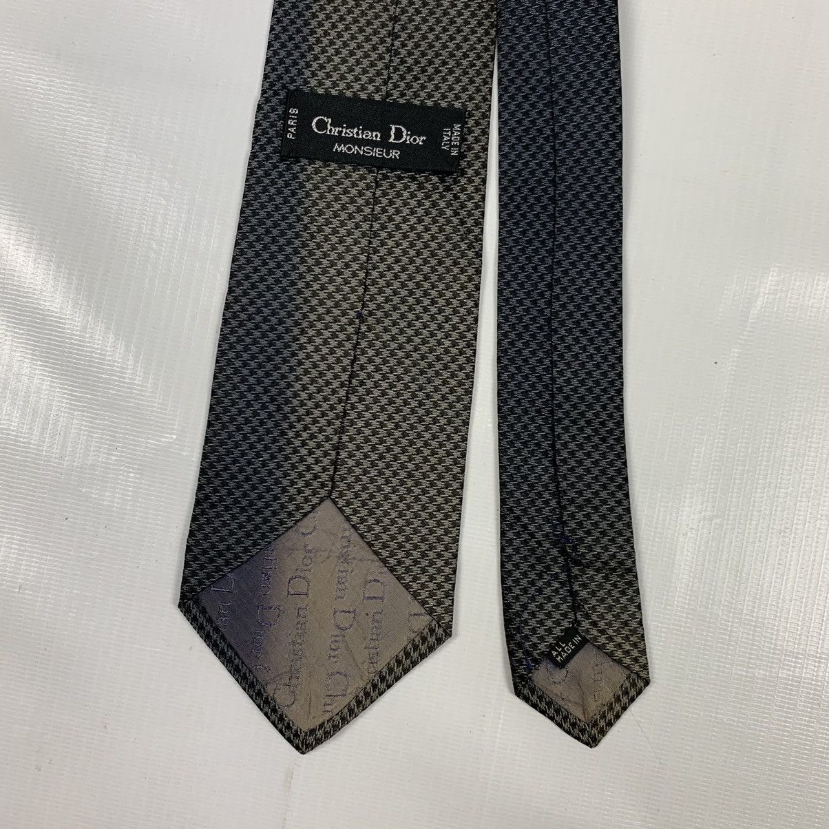 Christian Dior Monsieur × Dior Christian Dior Silk Tie Size ONE SIZE - 4 Thumbnail