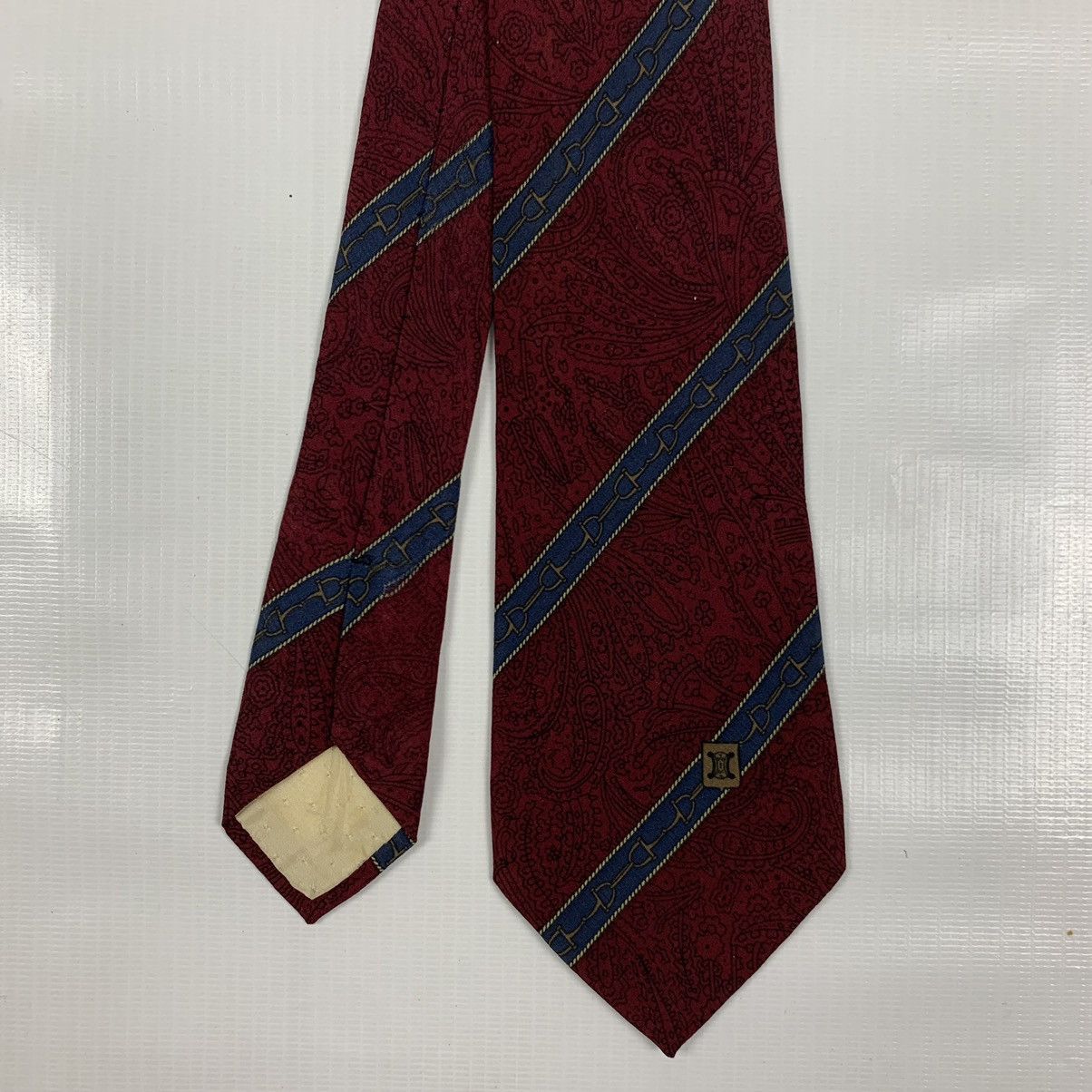 Celine Celine Paris Silk Tie Size ONE SIZE - 2 Thumbnail