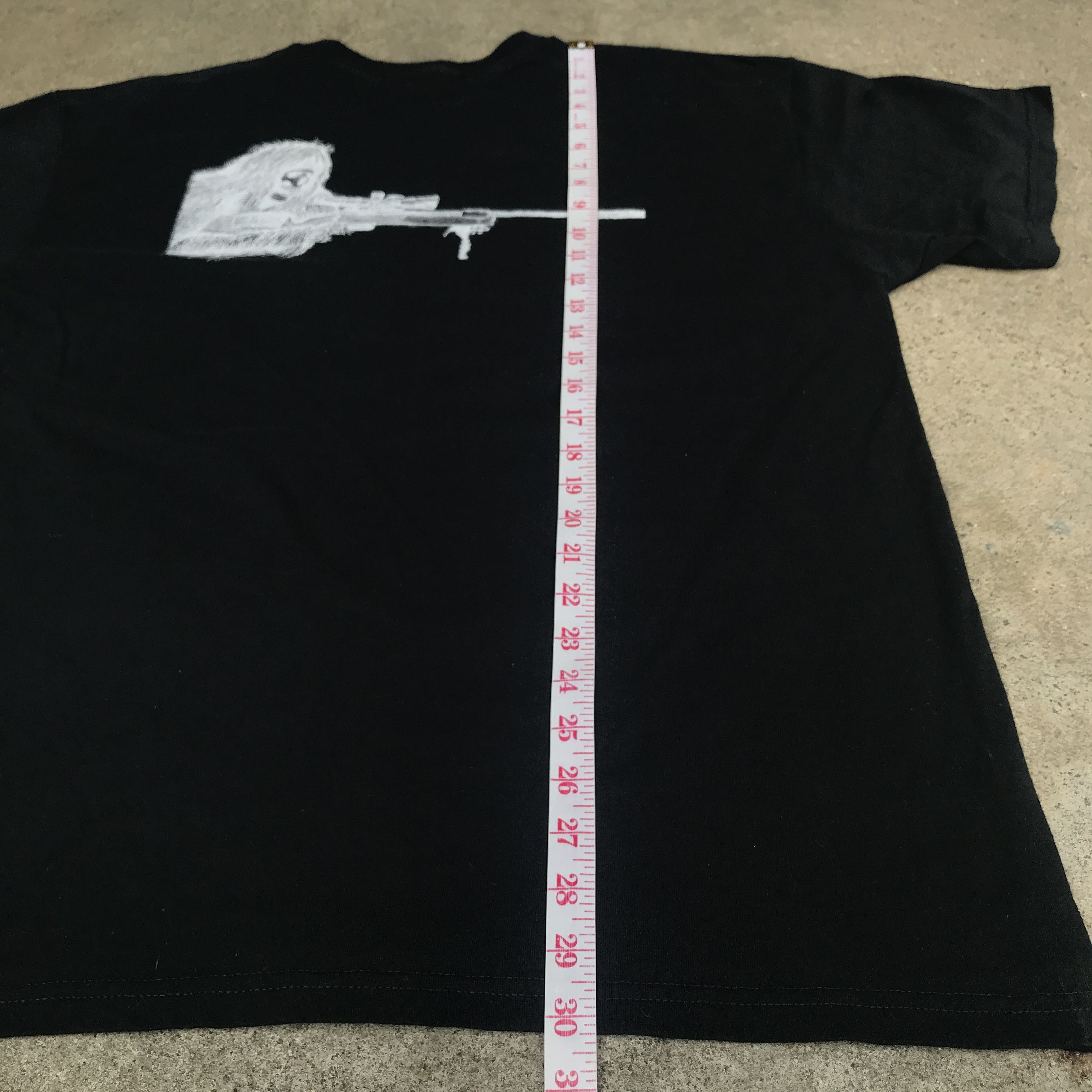 Sniper Gang I am the reaper sniper survivor promo tee shirt Size US XL / EU 56 / 4 - 6 Thumbnail