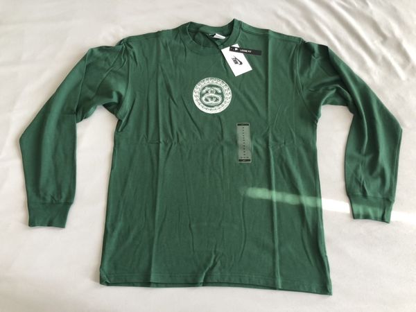 Nike x stussy discount green t shirt