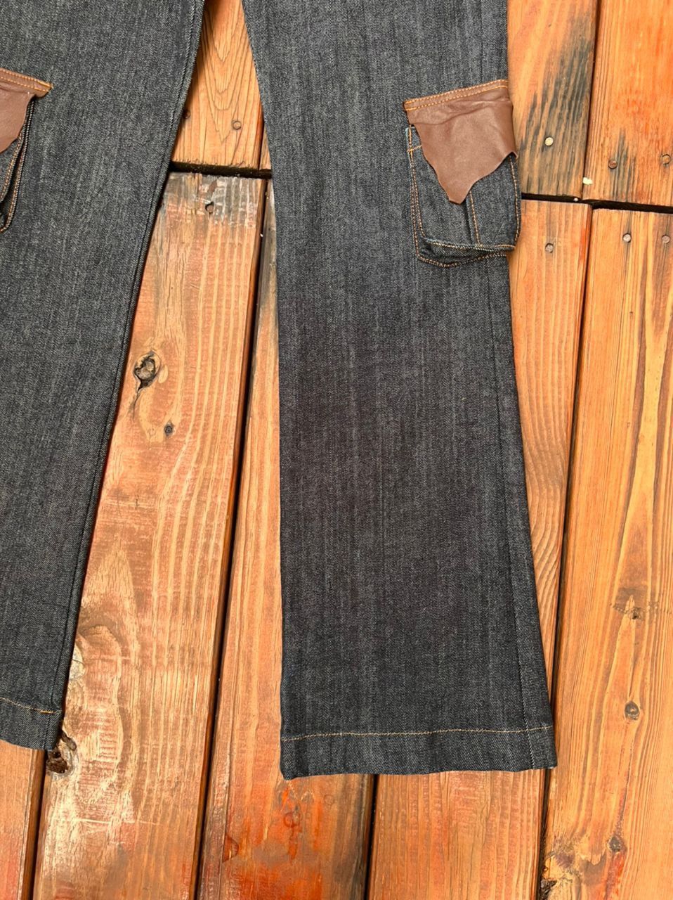 Japanese Brand Japanese Brand Body Butter Bootcut Denim Cargo Size US 31 - 9 Thumbnail