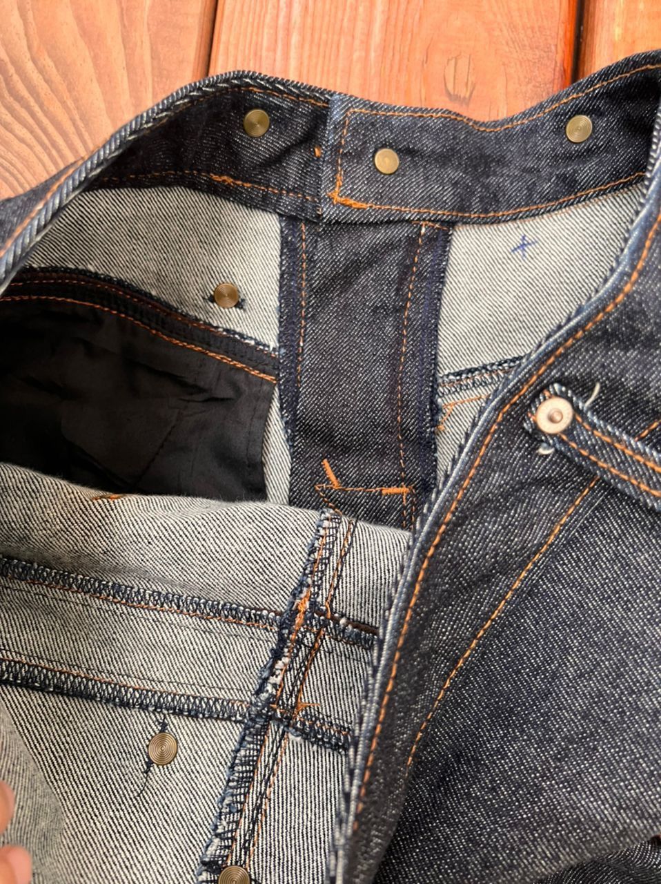 Japanese Brand Japanese Brand Body Butter Bootcut Denim Cargo Size US 31 - 18 Thumbnail