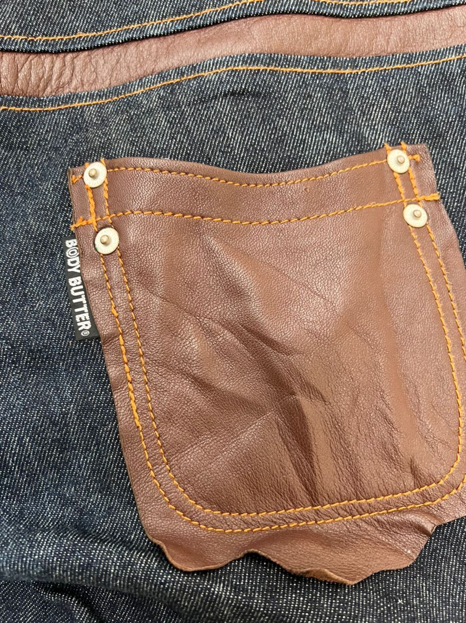 Japanese Brand Japanese Brand Body Butter Bootcut Denim Cargo Size US 31 - 25 Thumbnail