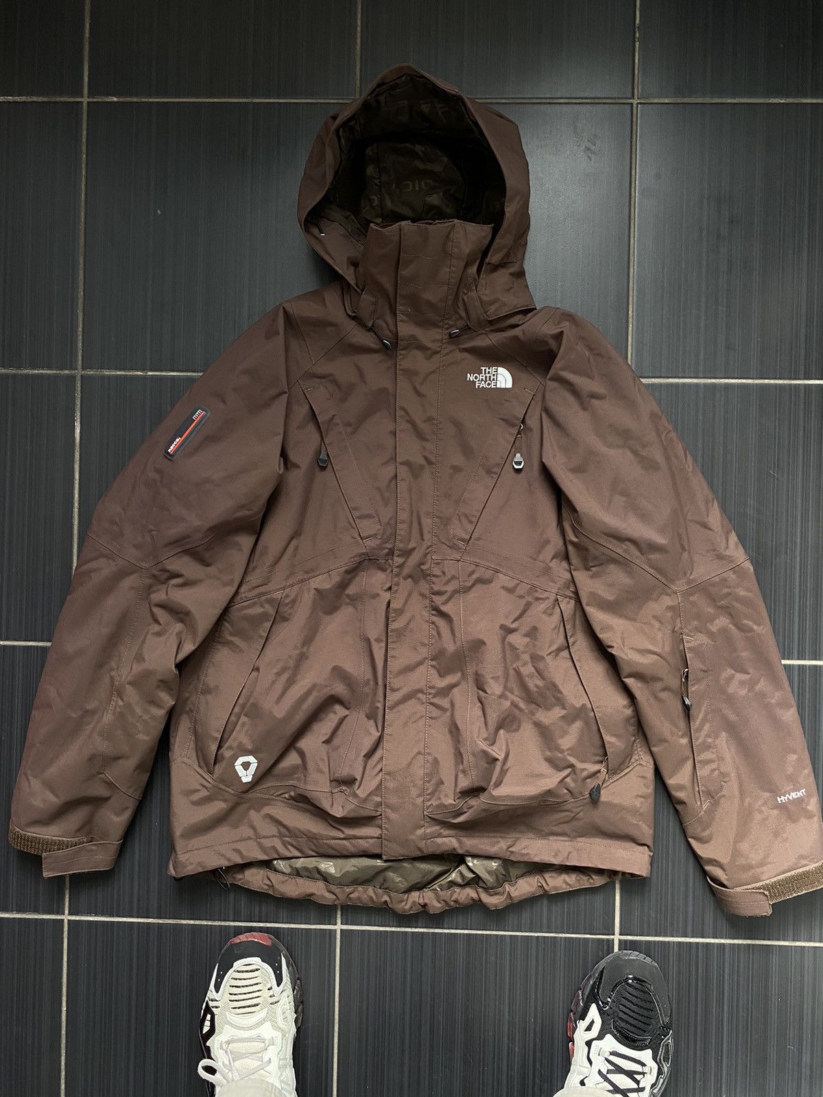 Streetwear The North Face Vintage Vintage The North Face Brown Prodigy jacket Grailed