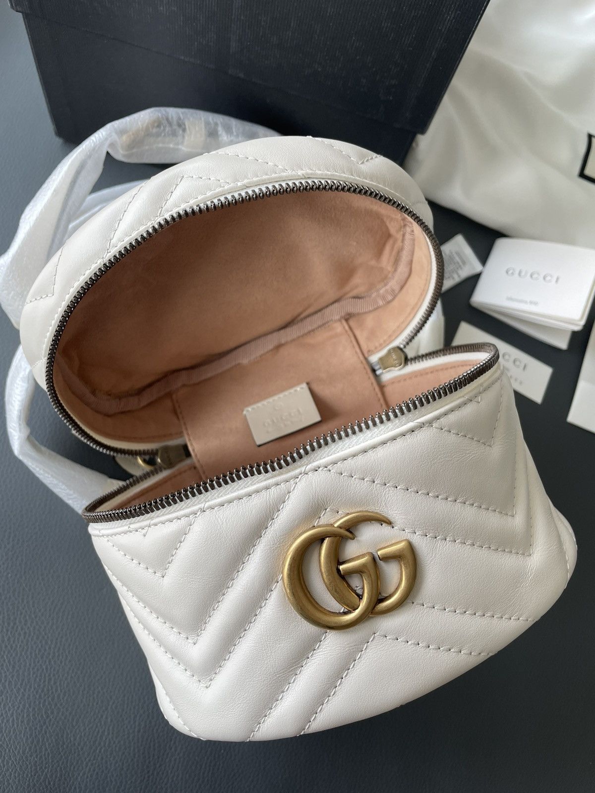Gucci Rare Super Runway Limited Edition GG Marmont Leather Bag Size ONE SIZE - 2 Thumbnail