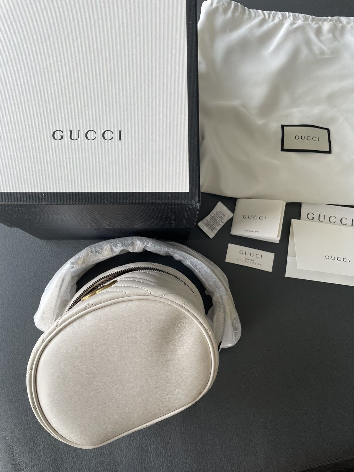 Gucci Rare Super Runway Limited Edition GG Marmont Leather Bag Size ONE SIZE - 15 Thumbnail