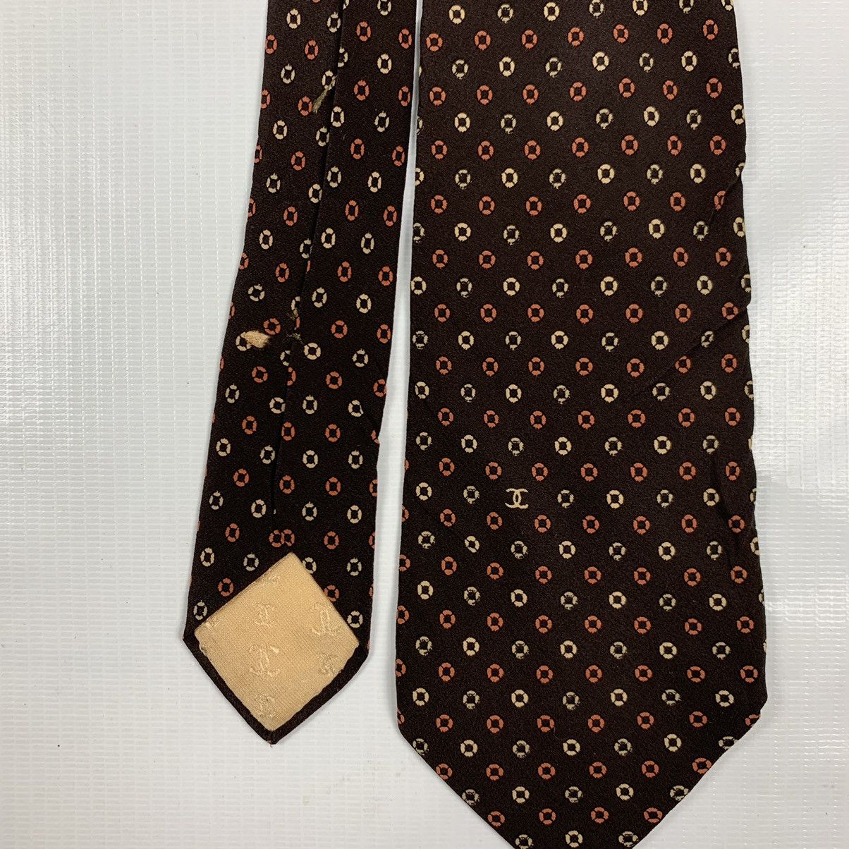 Chanel Chanel Silk Tie Size ONE SIZE - 2 Thumbnail