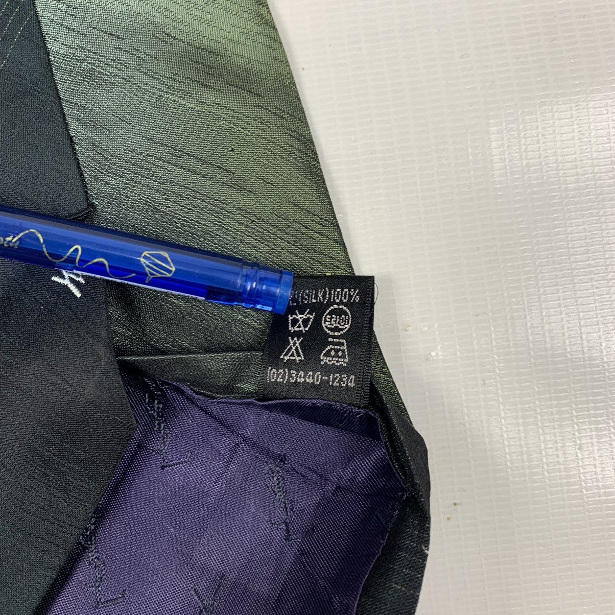 Yves Saint Laurent Yves Saint Laurent Silk Tie Size ONE SIZE - 7 Thumbnail