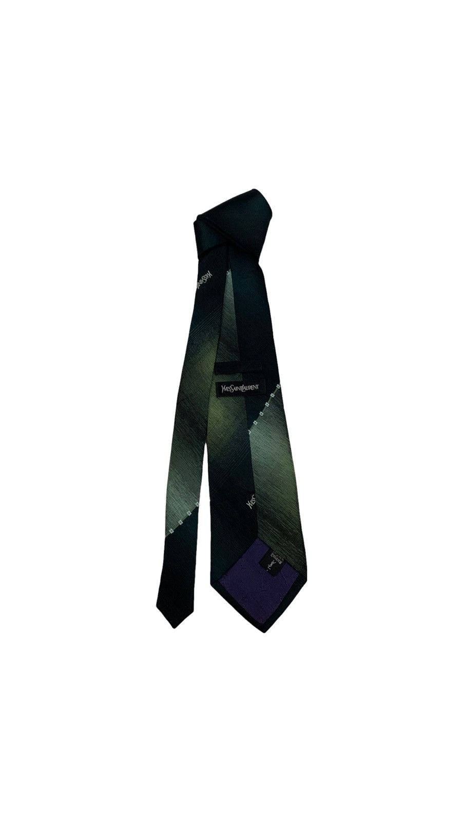 Yves Saint Laurent Yves Saint Laurent Silk Tie Size ONE SIZE - 3 Thumbnail