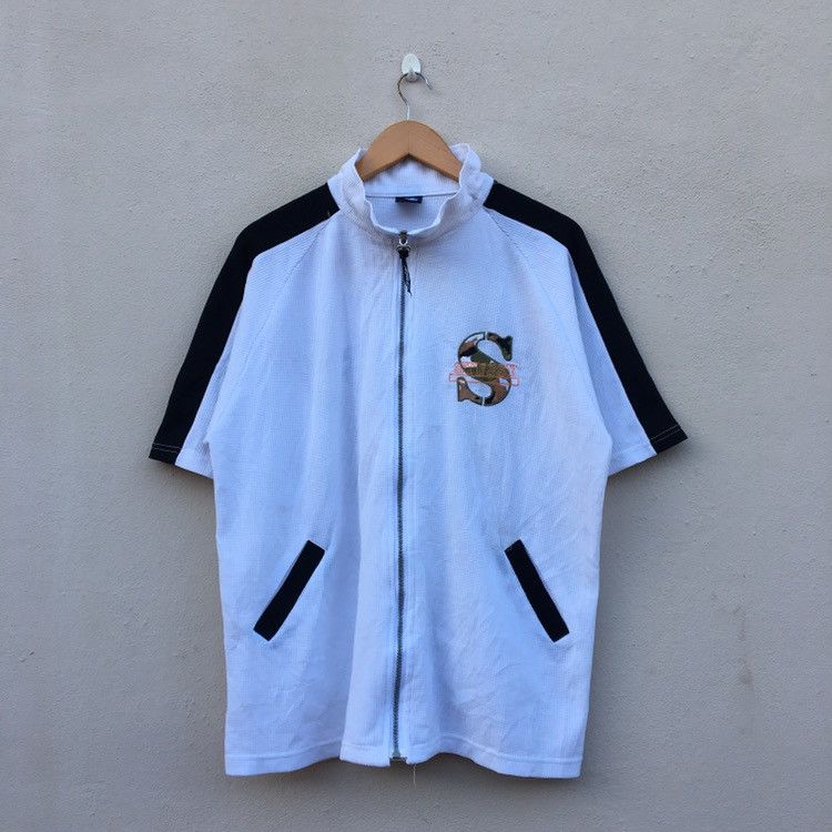 Stussy × Vintage RARE‼️Vintage 90s STUSSY BIG SPELLOUT Jacket Size US L / EU 52-54 / 3 - 3 Thumbnail