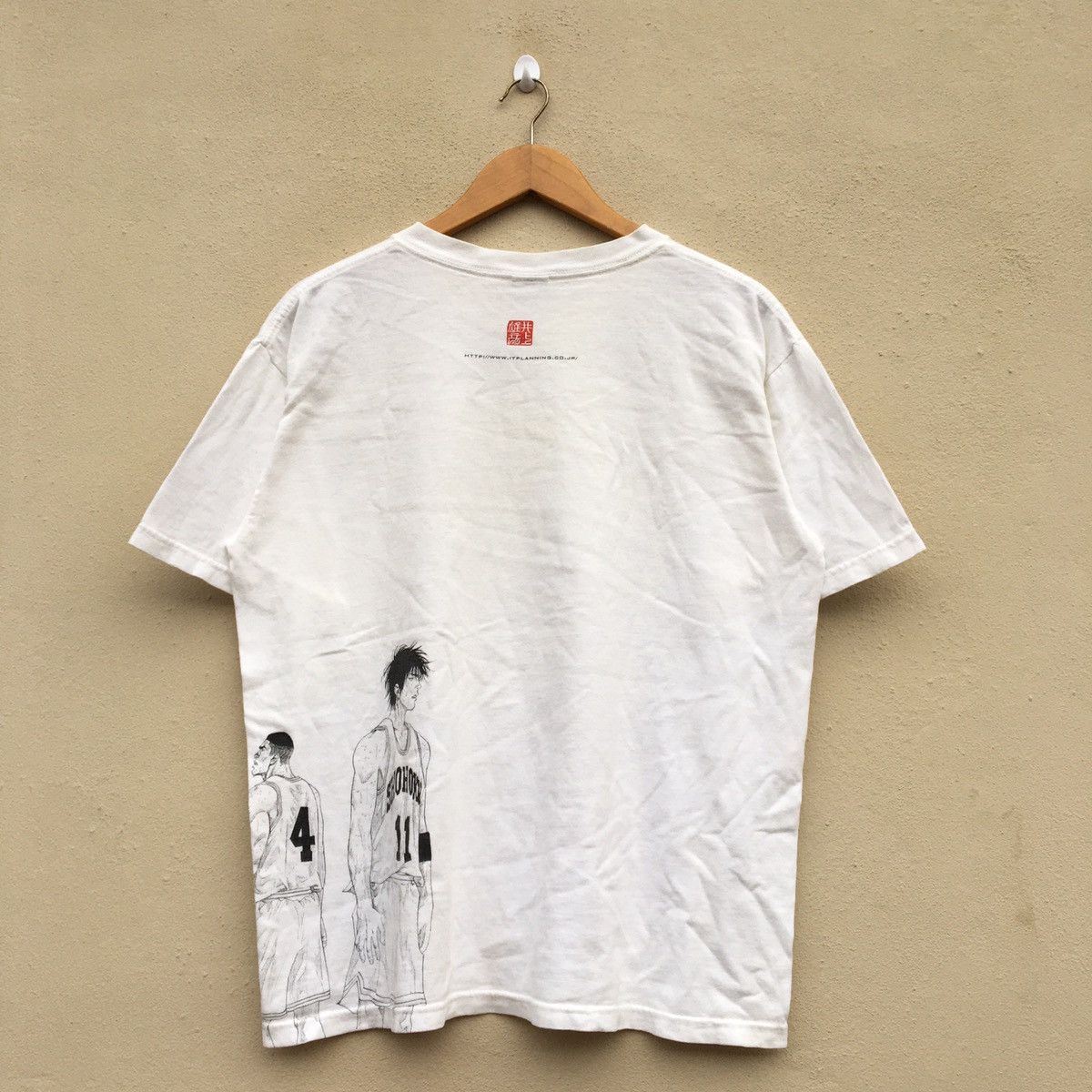 Cartoon Network × Japanese Brand × Vintage RARE‼️Vintage SLAM DUNK Anime Japanese T-shirt Size US M / EU 48-50 / 2 - 3 Thumbnail