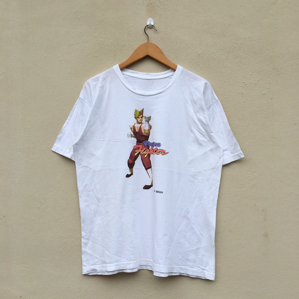 Anime × The Game × Vintage RARE‼️Vintage 90s SEGA VIRTUA FIGHTER GAME T-Shirt Size US L / EU 52-54 / 3 - 1 Thumbnail