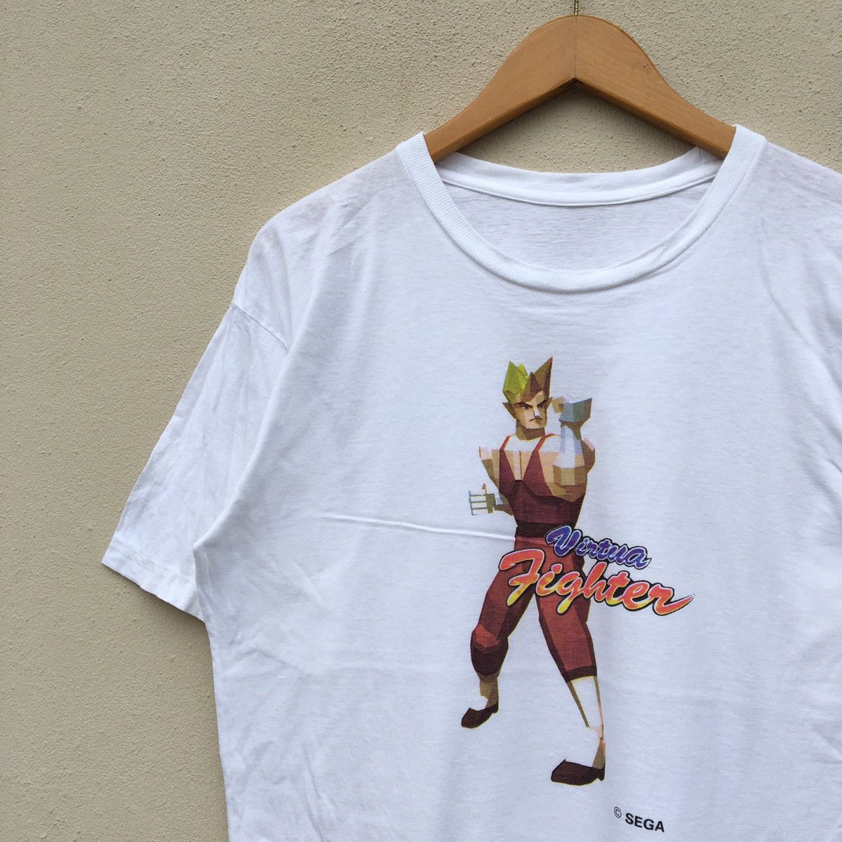 Anime × The Game × Vintage RARE‼️Vintage 90s SEGA VIRTUA FIGHTER GAME T-Shirt Size US L / EU 52-54 / 3 - 4 Thumbnail