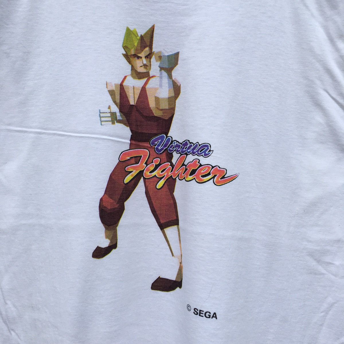 Anime × The Game × Vintage RARE‼️Vintage 90s SEGA VIRTUA FIGHTER GAME T-Shirt Size US L / EU 52-54 / 3 - 2 Thumbnail