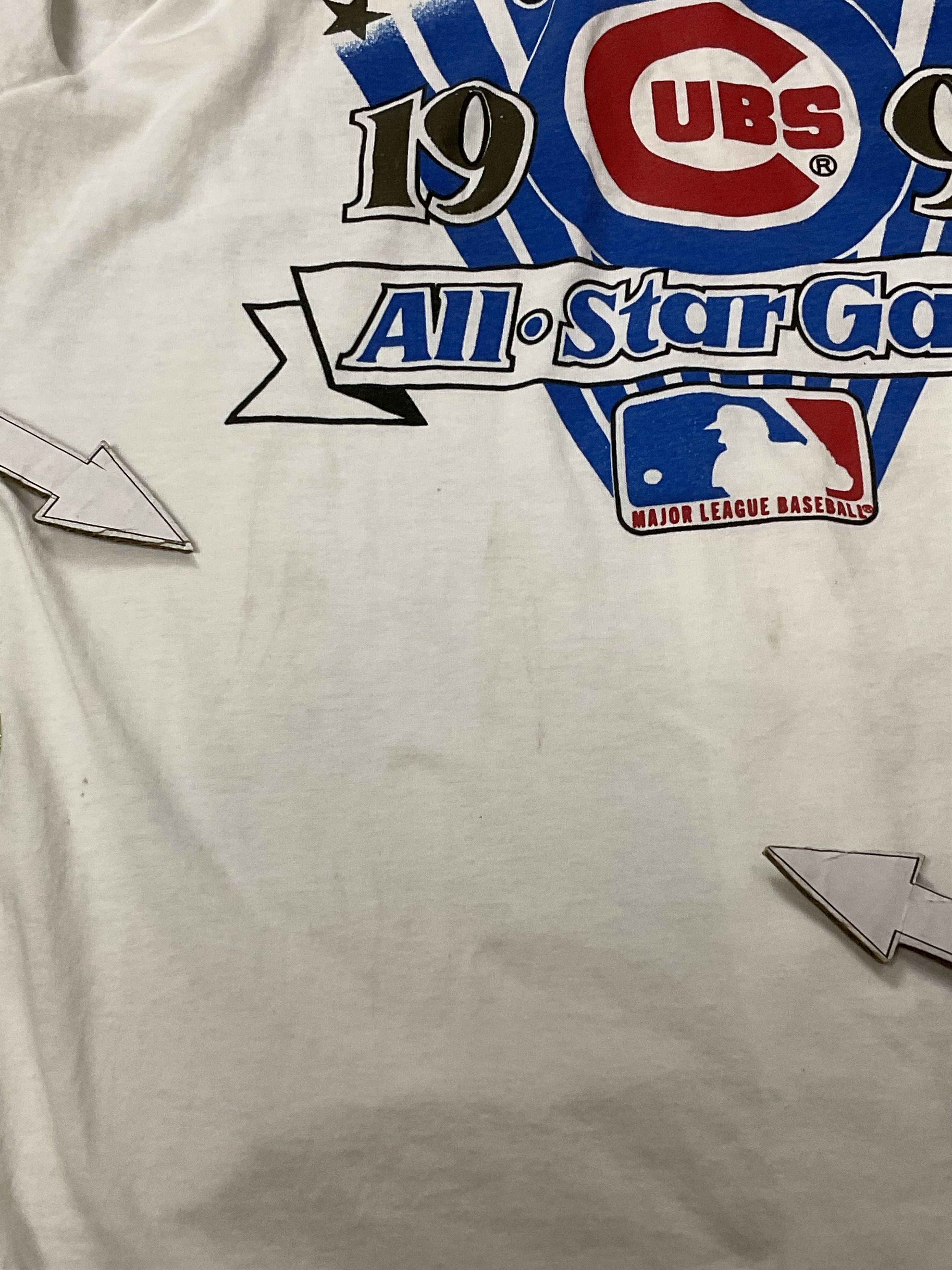MLB Vintage 90s Chicago Cubs 1990 All Star Game Jersey Size US M / EU 48-50 / 2 - 11 Thumbnail