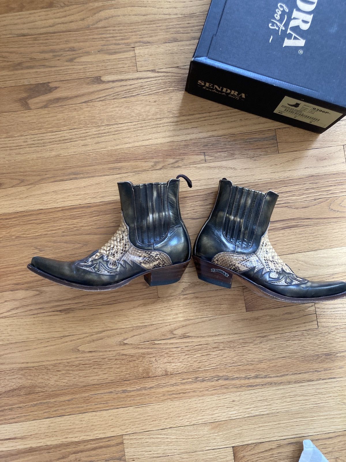 Sendra Snakeskin Boots by Sendra Size US 7 / EU 40 - 5 Thumbnail