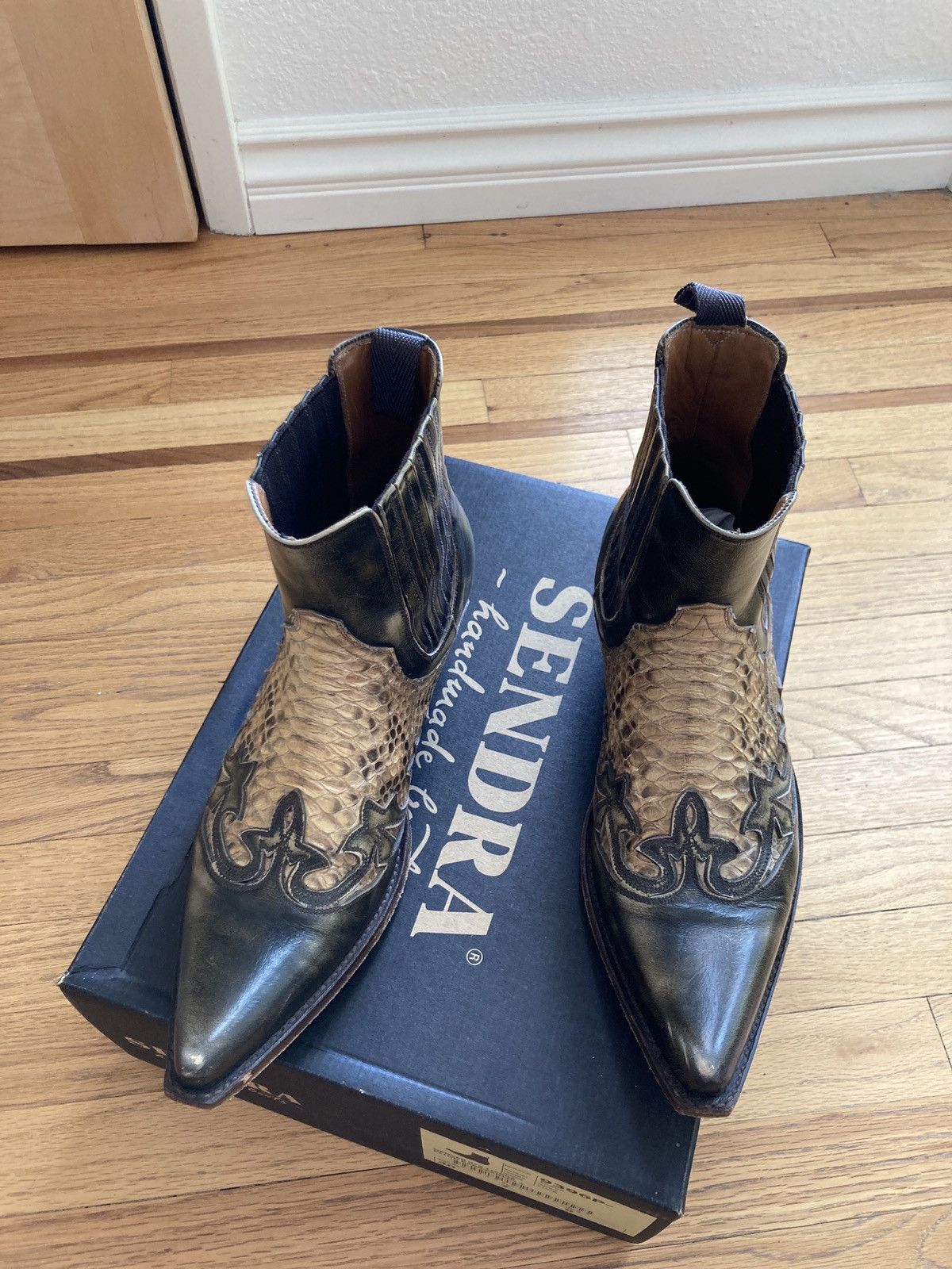 Sendra Snakeskin Boots by Sendra Size US 7 / EU 40 - 2 Thumbnail