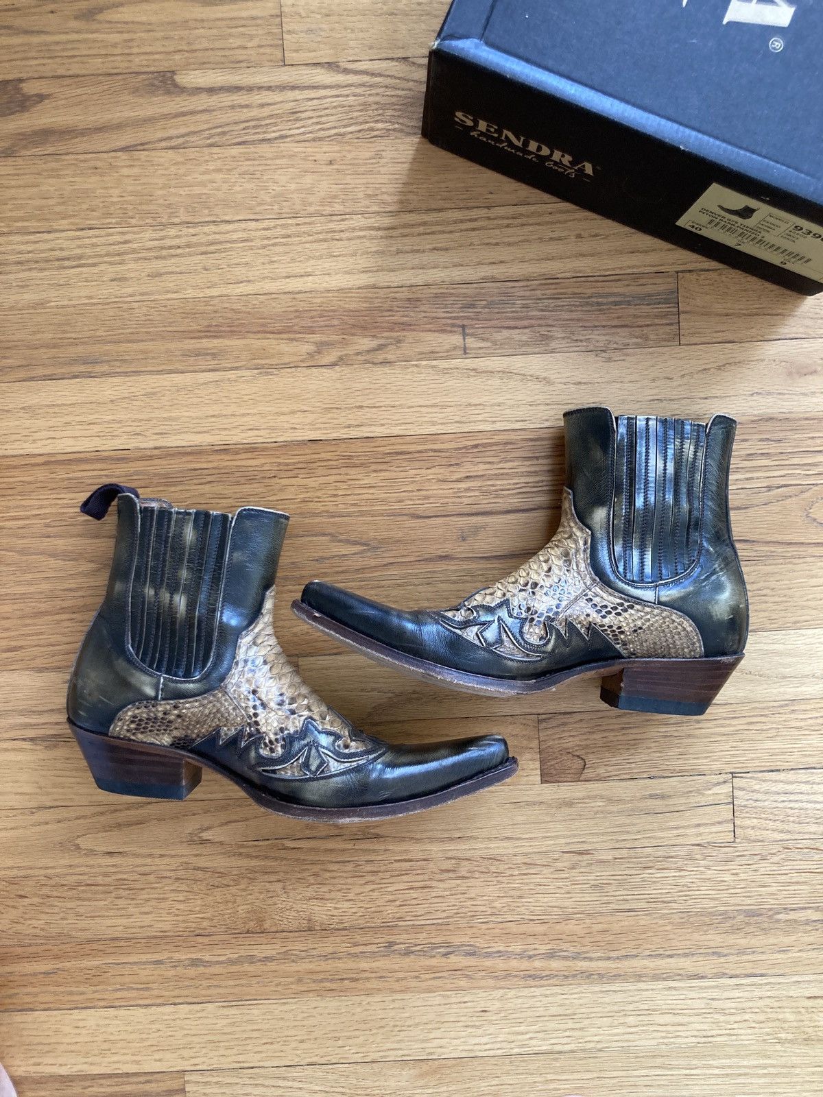 Sendra Snakeskin Boots by Sendra Size US 7 / EU 40 - 4 Thumbnail