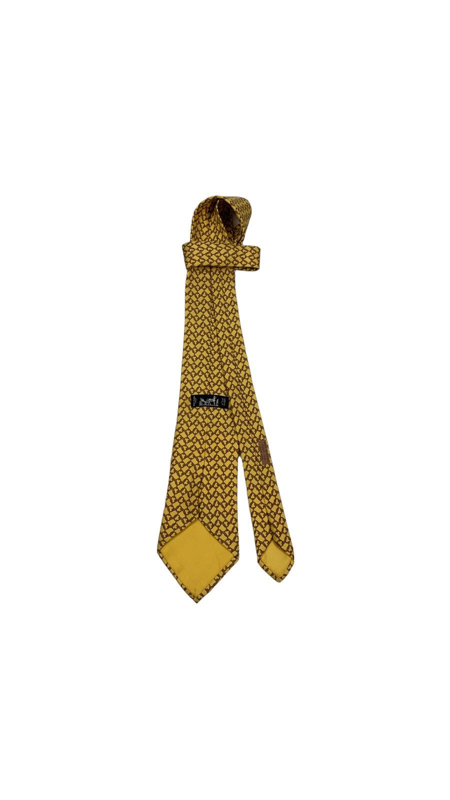 Hermes × Other Hermes Paris Silk Tie Size ONE SIZE - 3 Thumbnail