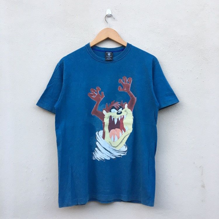 Cartoon Network × Vintage × Warner Bros Vintage 90s TAZMANIA WARNER BROS T-Shirt Size US M / EU 48-50 / 2 - 1 Thumbnail