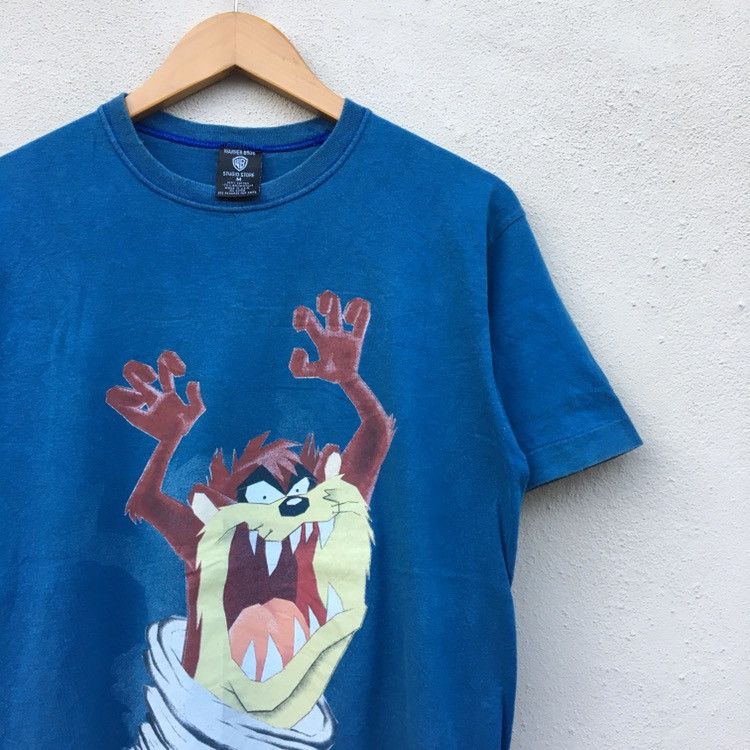 Cartoon Network × Vintage × Warner Bros Vintage 90s TAZMANIA WARNER BROS T-Shirt Size US M / EU 48-50 / 2 - 3 Thumbnail
