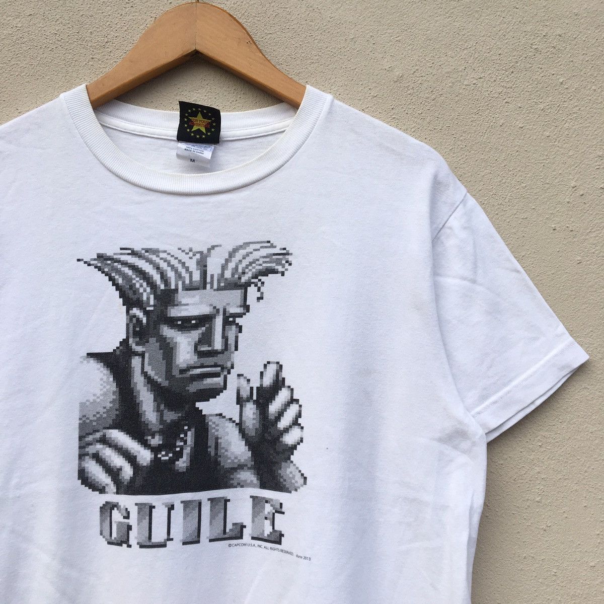 The Game RARE‼️Vintage STREET FIGHTER GUILE Video Game T-shirt Size US M / EU 48-50 / 2 - 3 Thumbnail