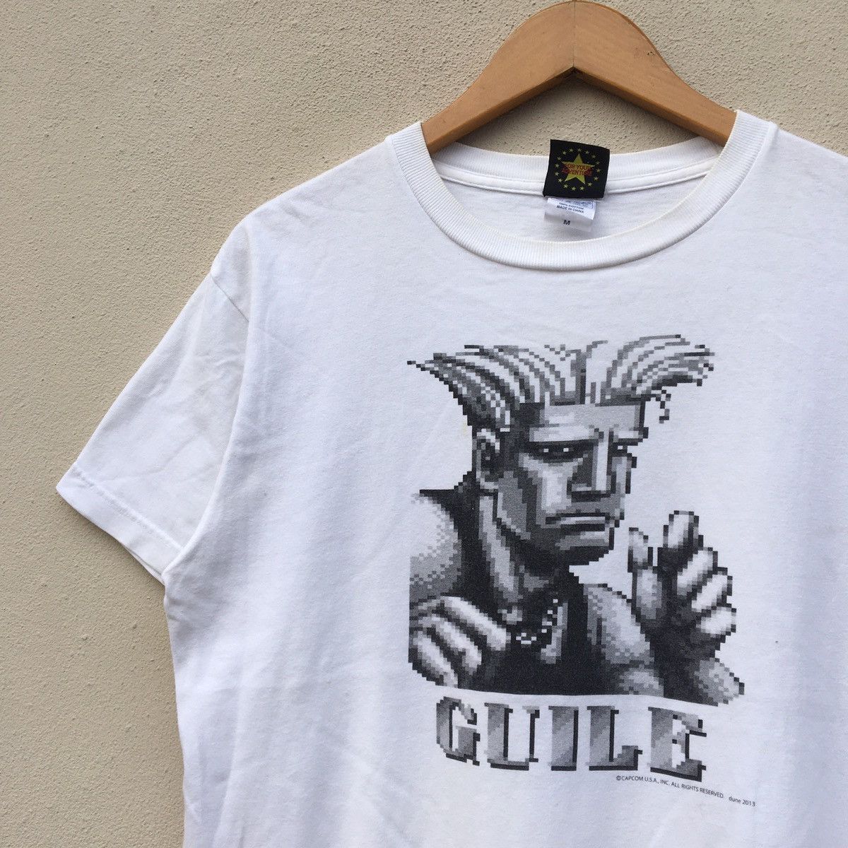 The Game RARE‼️Vintage STREET FIGHTER GUILE Video Game T-shirt Size US M / EU 48-50 / 2 - 4 Thumbnail