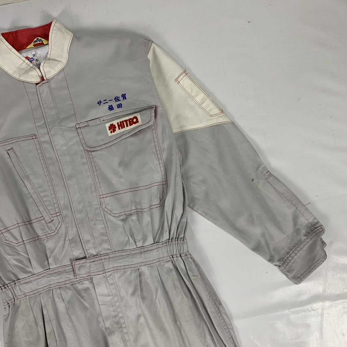 Japanese Brand Vintage Nissan Coveralls Work Wear Jacket Size US L / EU 52-54 / 3 - 4 Thumbnail