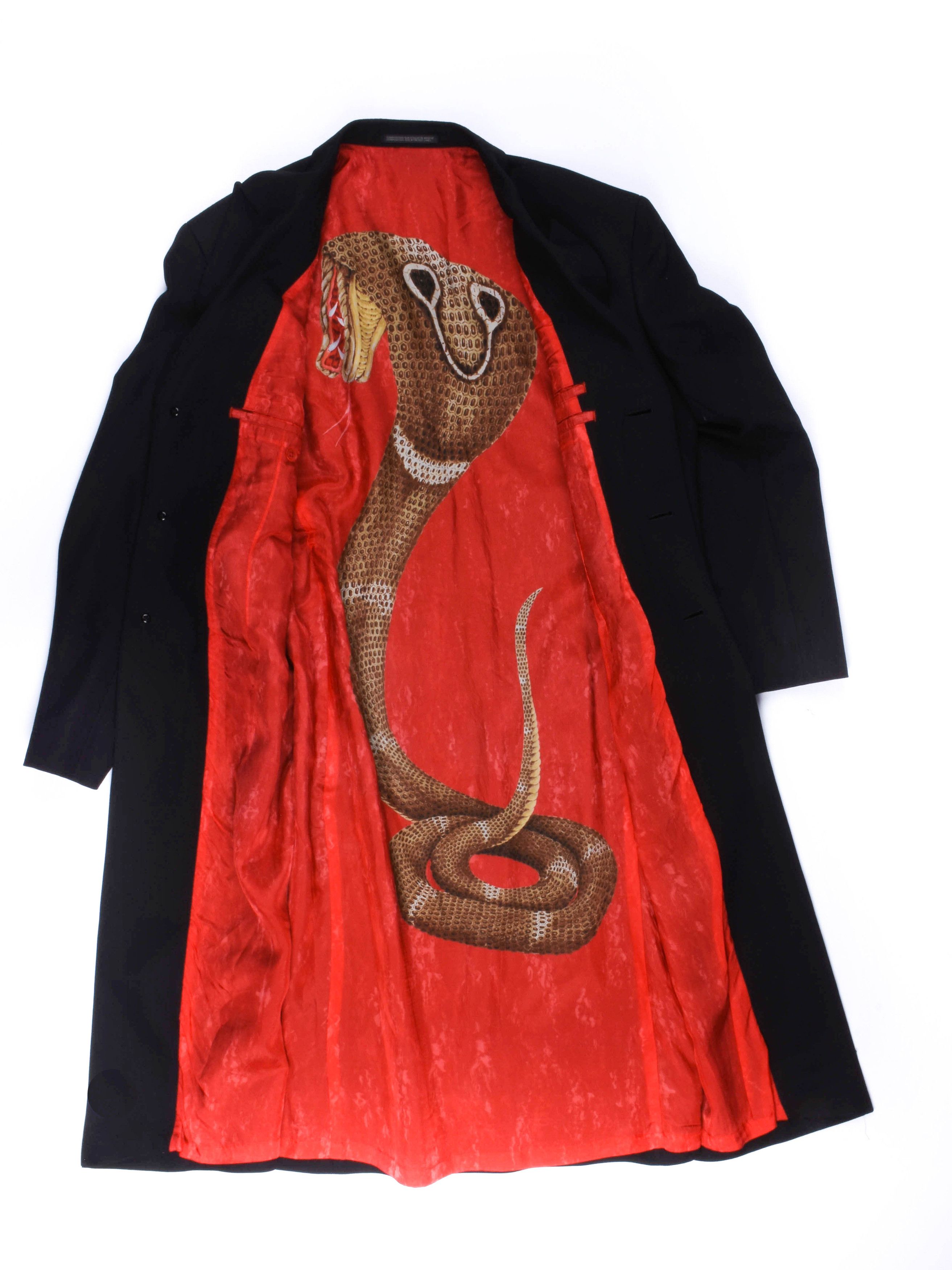 Yohji Yamamoto AW09 Cobra Coat - Reversible Gabardine Wool Size US M / EU 48-50 / 2 - 1 Thumbnail