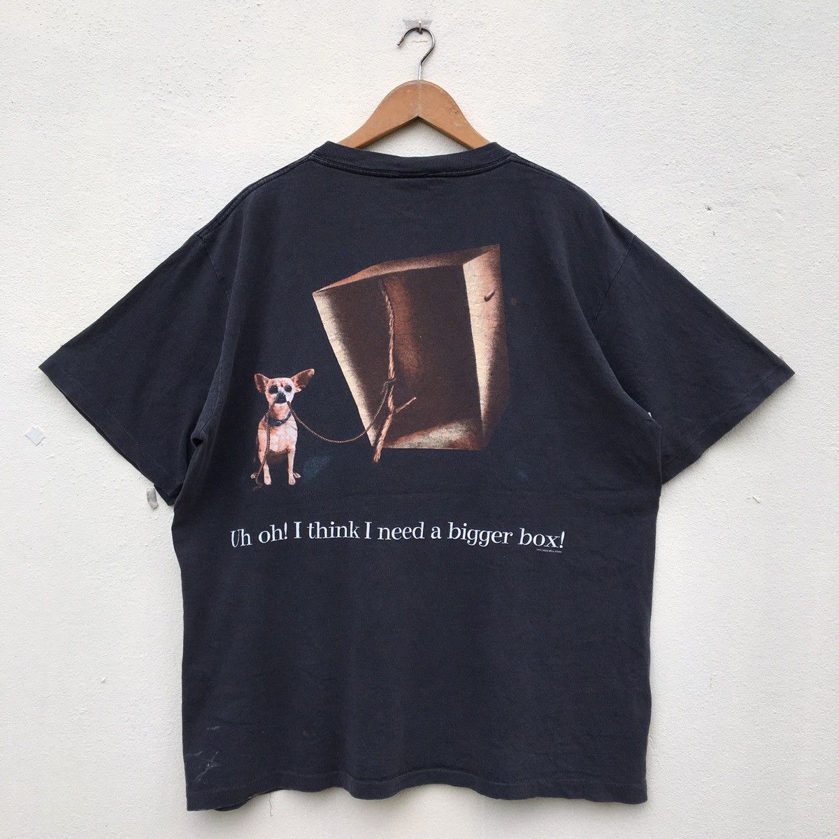Vintage Vintage 90s DISTRESSED SUNFADE TACO BELL 1998 T-shirt Size US XL / EU 56 / 4 - 6 Thumbnail