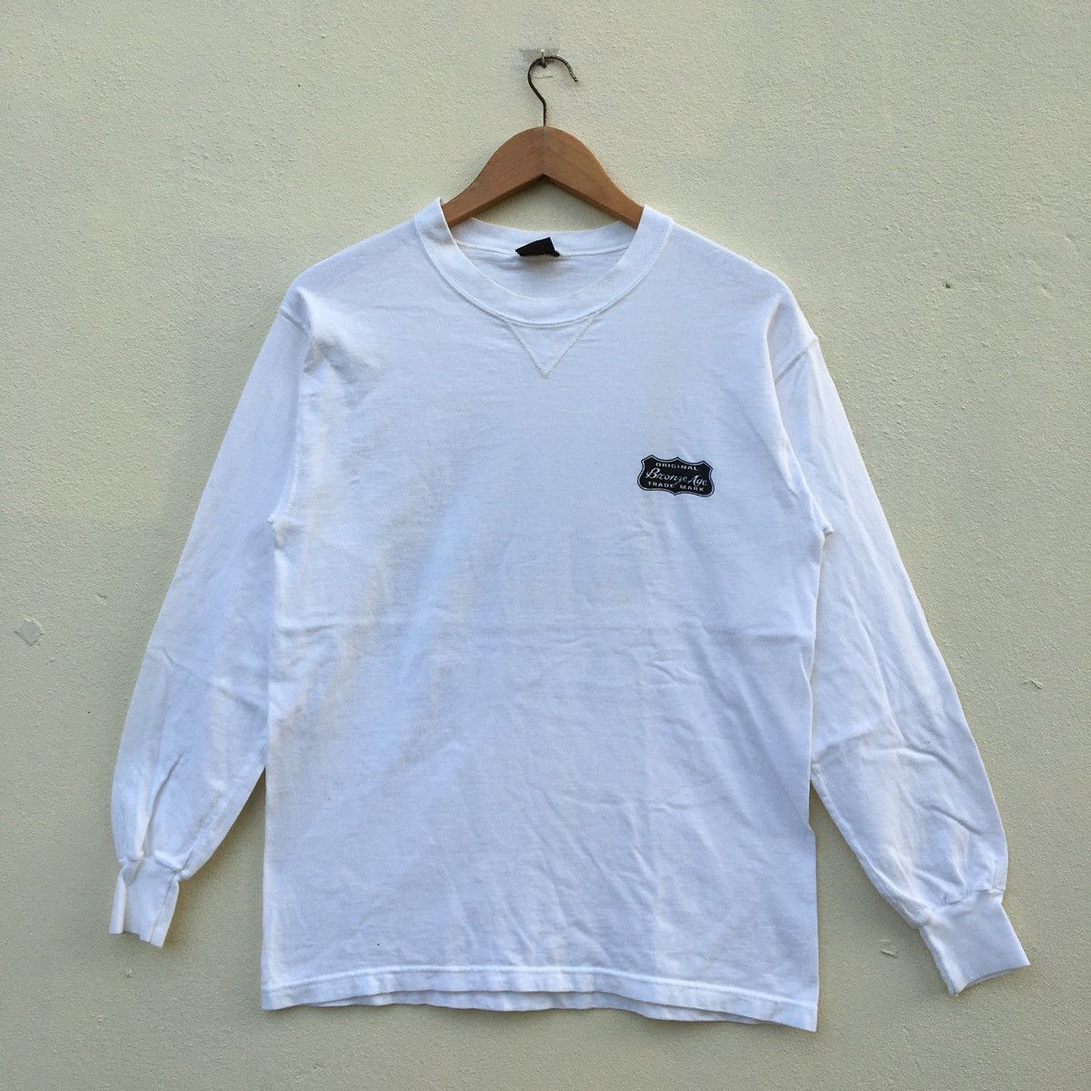 Santa Cruz Skateboards × Vintage RARE‼️Vintage BRONZE AGE NICE DESIGN Longsleeve T-shirt Size US M / EU 48-50 / 2 - 4 Thumbnail