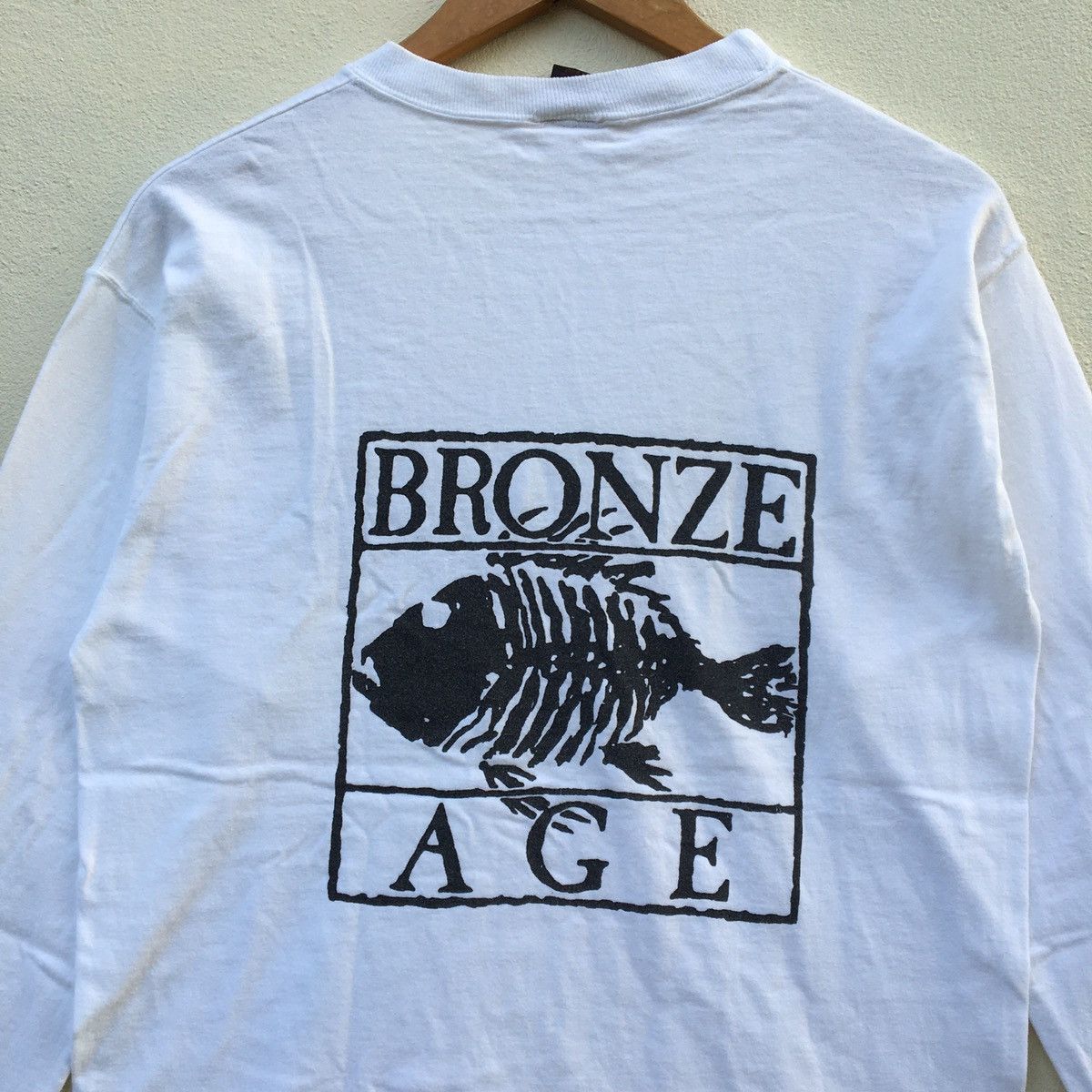 Santa Cruz Skateboards × Vintage RARE‼️Vintage BRONZE AGE NICE DESIGN Longsleeve T-shirt Size US M / EU 48-50 / 2 - 2 Thumbnail