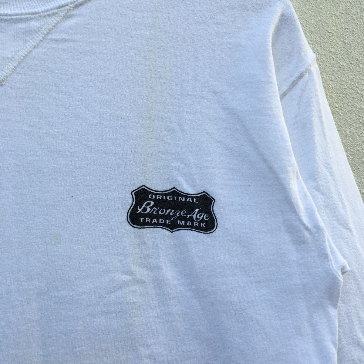 Santa Cruz Skateboards × Vintage RARE‼️Vintage BRONZE AGE NICE DESIGN Longsleeve T-shirt Size US M / EU 48-50 / 2 - 8 Thumbnail