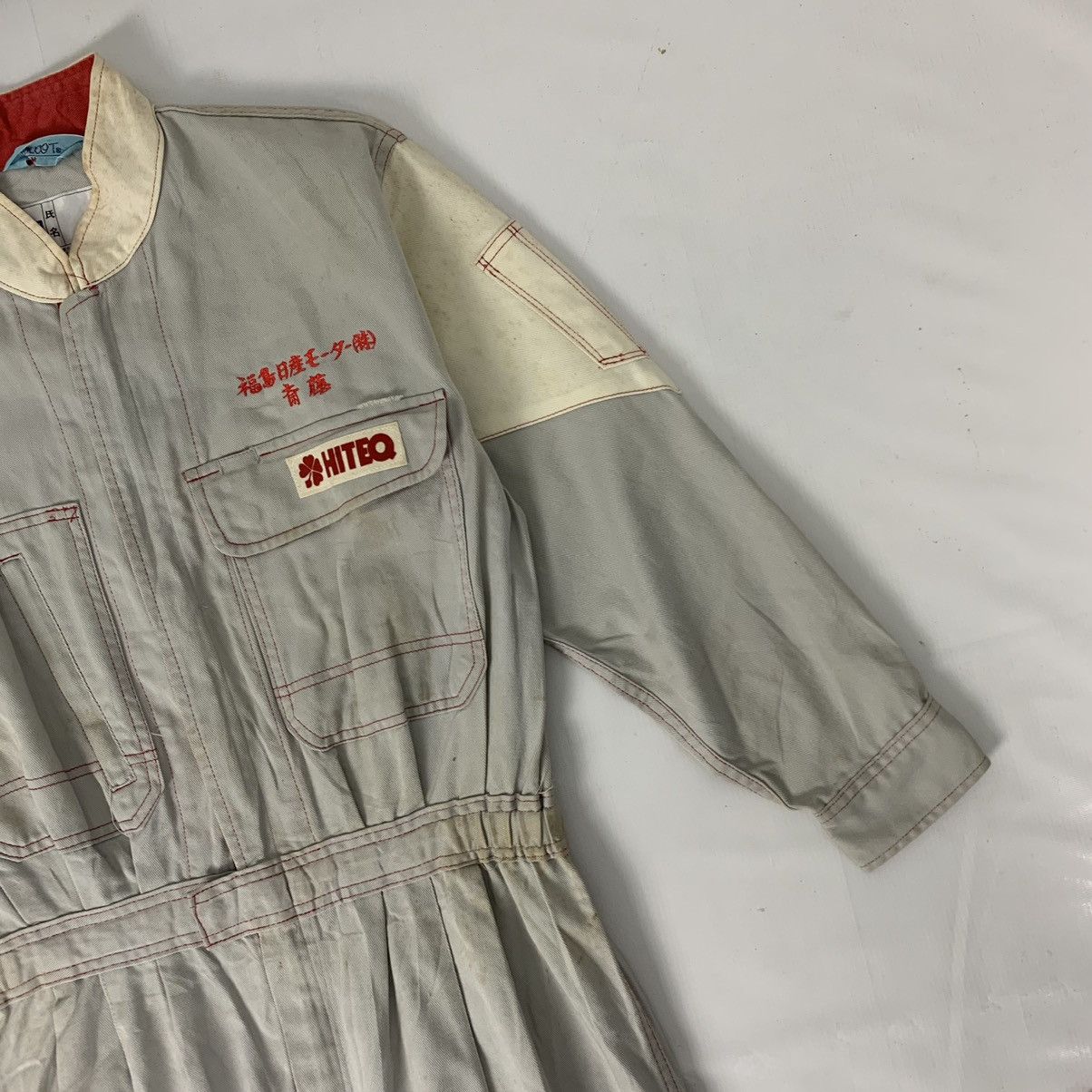 Nissan Vintage Nissan Team Coveralls Work Wear Jacket Size US M / EU 48-50 / 2 - 4 Thumbnail