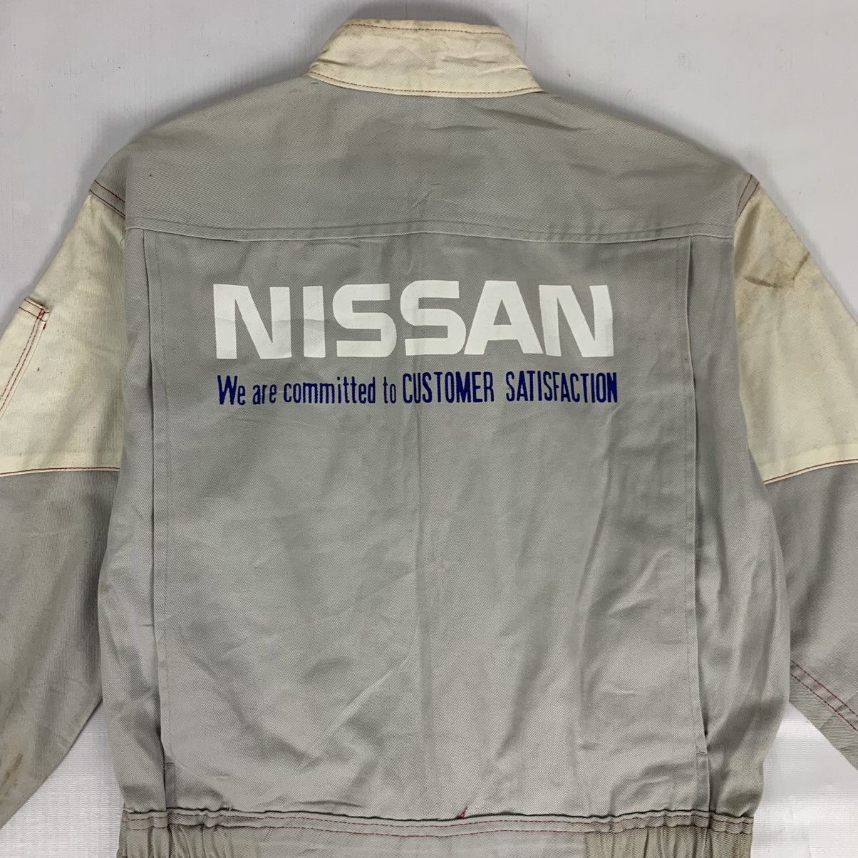 Nissan Vintage Nissan Team Coveralls Work Wear Jacket Size US M / EU 48-50 / 2 - 8 Thumbnail