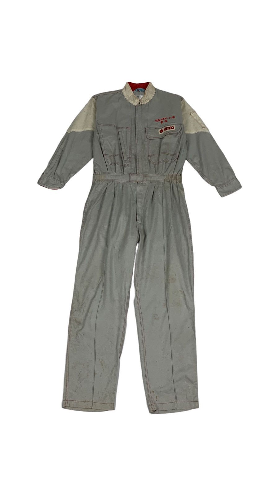 Nissan Vintage Nissan Team Coveralls Work Wear Jacket Size US M / EU 48-50 / 2 - 1 Thumbnail