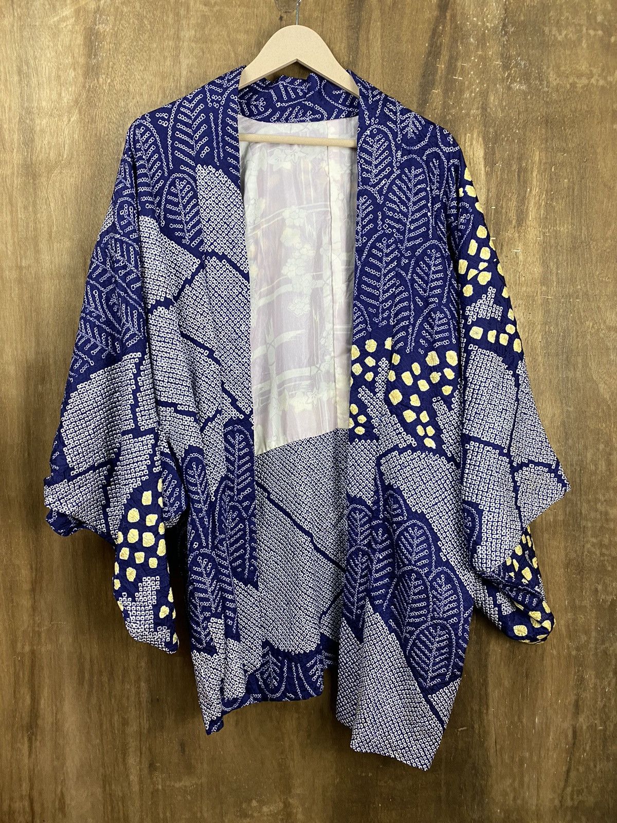 Japanese Brand DL Japan kimono art vintage cardigan Streetwear #2693 Size US XL / EU 56 / 4 - 2 Thumbnail