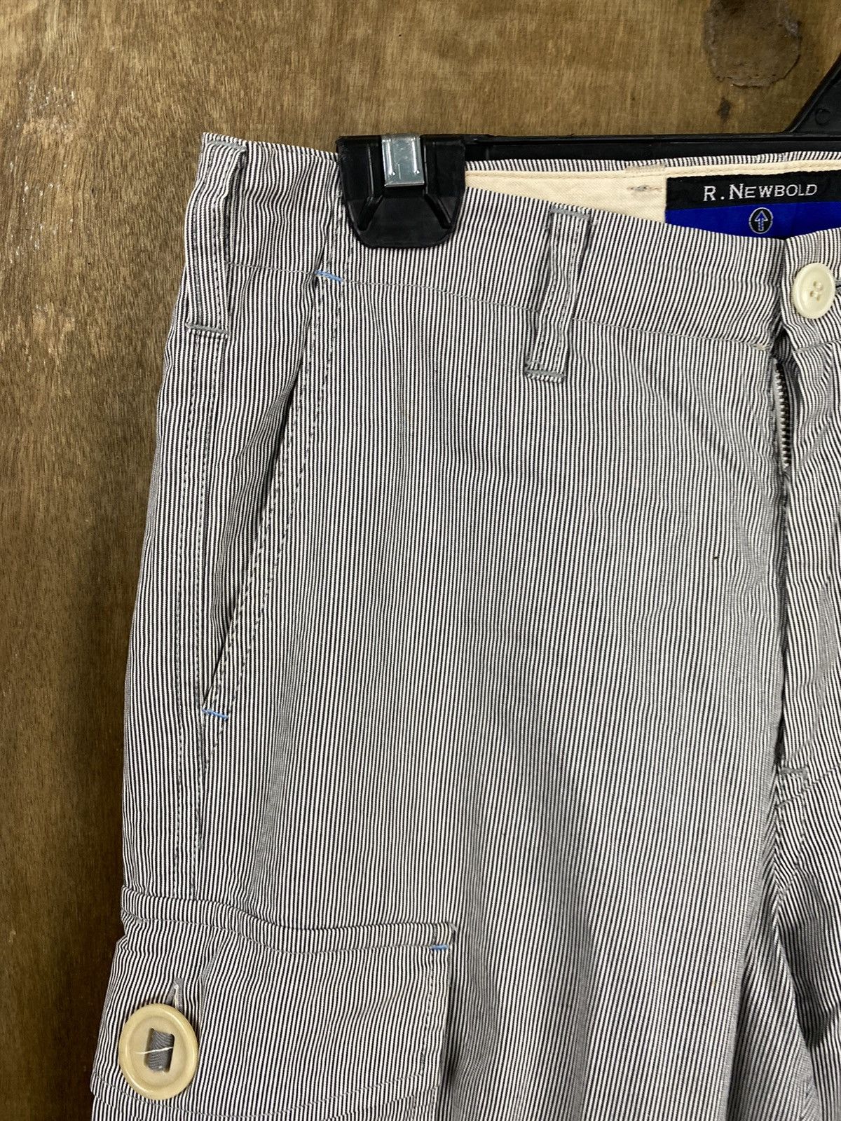 R.Newbold R.Newbold stripe multipocket utility Cargo Pants #2412 Size US 30 / EU 46 - 5 Thumbnail