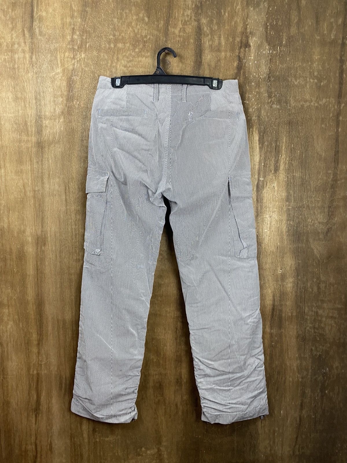 R.Newbold R.Newbold stripe multipocket utility Cargo Pants #2412 Size US 30 / EU 46 - 12 Thumbnail