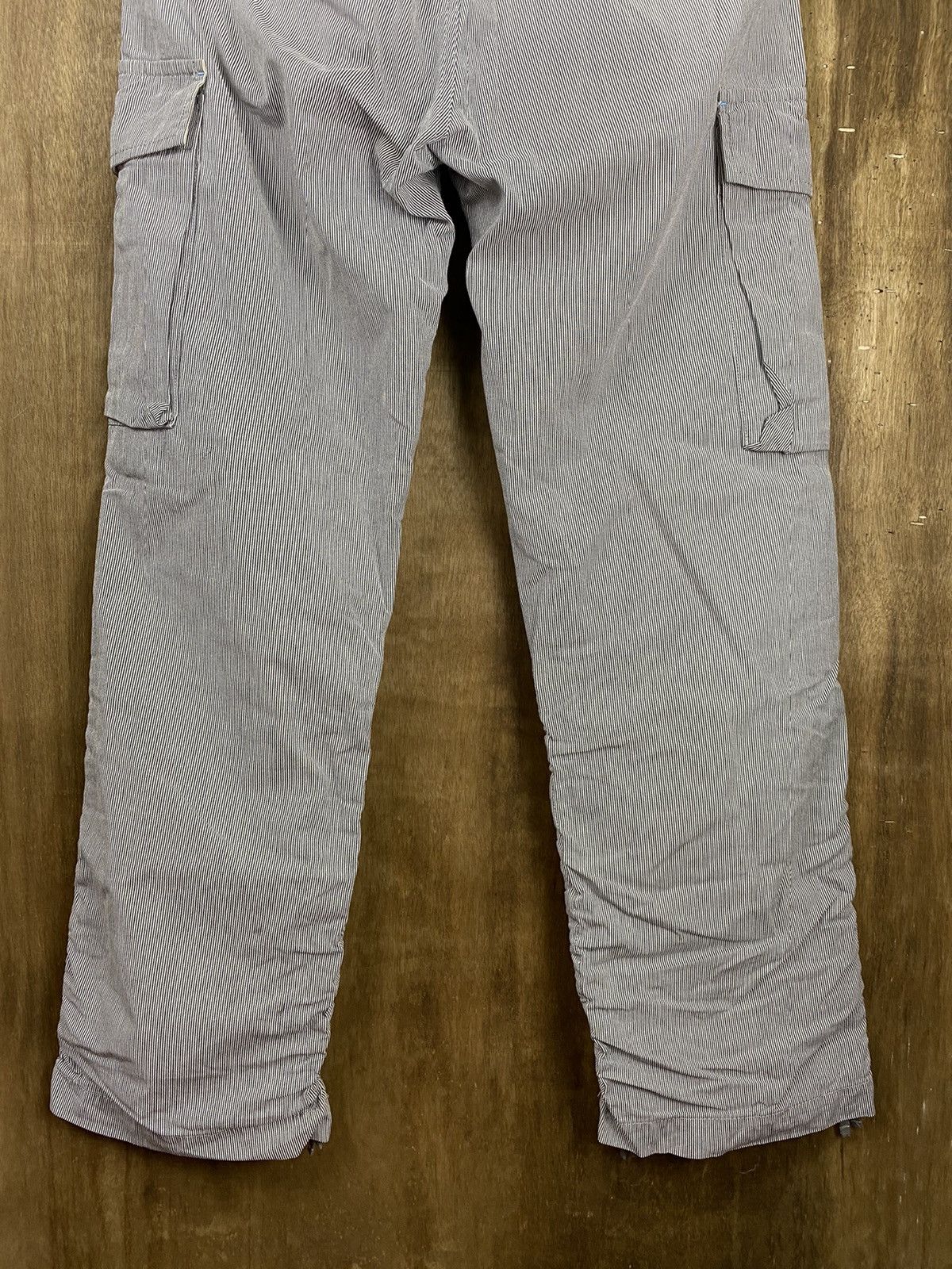 R.Newbold R.Newbold stripe multipocket utility Cargo Pants #2412 Size US 30 / EU 46 - 14 Thumbnail